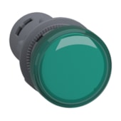Sinaleiro Monobloco Plástico Ø22 mm 24 V CC Verde XA2EVB3LC Schneider Electric