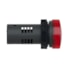 Sinaleiro Monobloco Plástico Ø22 mm 24 V CC Vermelho XA2EVB4LC Schneider Electric