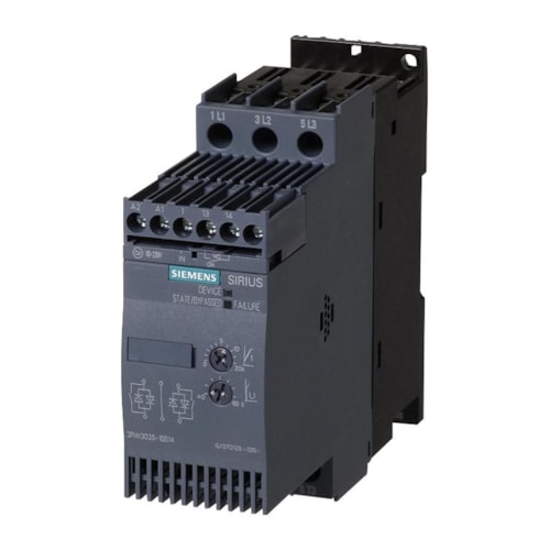 SOFTSTART 38A-40º PARTIDA LEVE 25CV 380V 3RW30281BB14 | SIEMENS