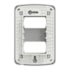 Suporte para Placa e Módulos 4x2 2 Módulos Miluz Preto / Grafite S3B77121 Schneider Electric