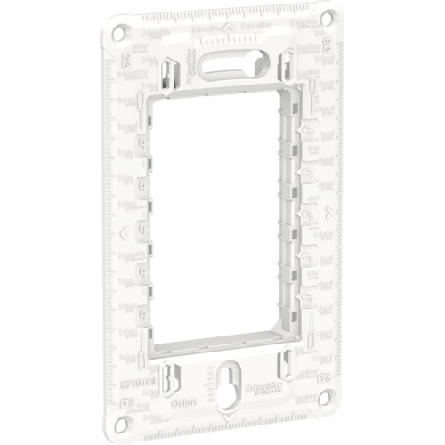 Suporte para Placa e Módulos 4x2 3 Módulos Orion Essence Branco S71010324 Schneider Electric