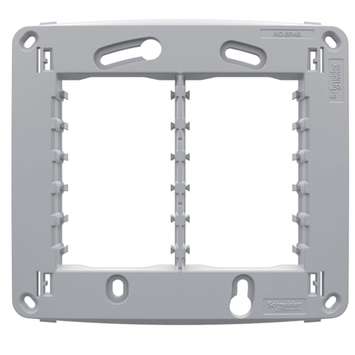Suporte para Placa e Módulos 4x4 6 Módulos Miluz S3B76140 Schneider Electric