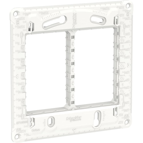 Suporte para Placa e Módulos 4x4 6 Módulos Orion Essence Branco S71020324 Schneider Electric