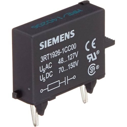 Supressor De Surto 48–127 V CA/CC RC 3RT1926-1CC00 Siemens