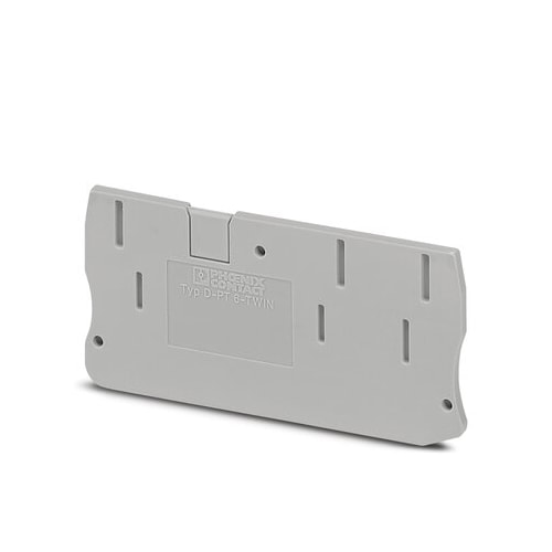 Tampa para Borne D-Preto 6-TWIN Cinza 3211508 Phoenix Contact