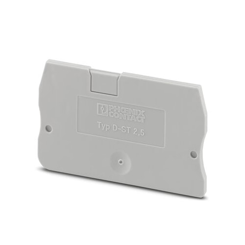 Tampa para Borne D-ST 2,5 Cinza 3030417 Phoenix Contact