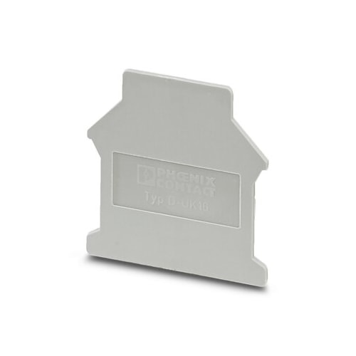 Tampa para Borne D-UK 16 Cinza 3006027 Phoenix Contact
