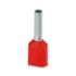 Terminal Duplo AI-TWIN 2X1-8 Vermelho 3200810 Phoenix Contact