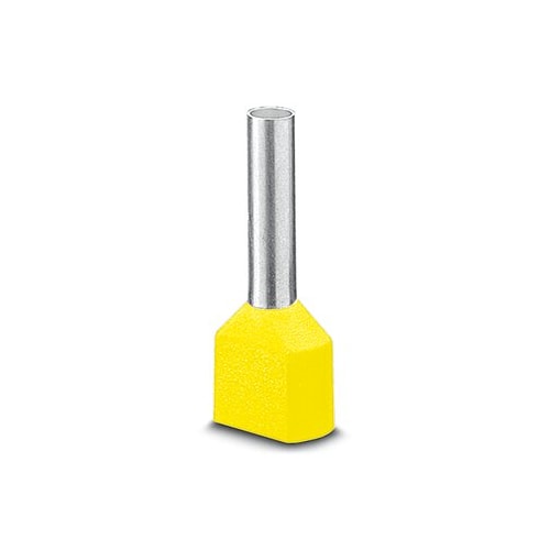 Terminal Duplo AI-TWIN 2X6-14 Amarelo 3201013 Phoenix Contact