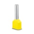 Terminal Duplo AI-TWIN 2X6-14 Amarelo 3201013 Phoenix Contact