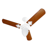 Ventilador De Teto New Delta Light Branco 38-3273 Venti-Delta